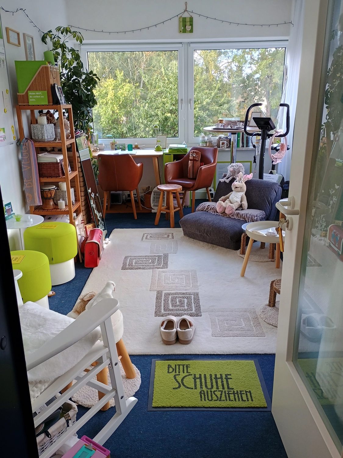 fríeco prílesophiert - Theaterpädagogin - Innenansicht